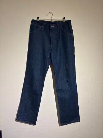 RED CAP 데님 팬츠 스트레이트 청바지