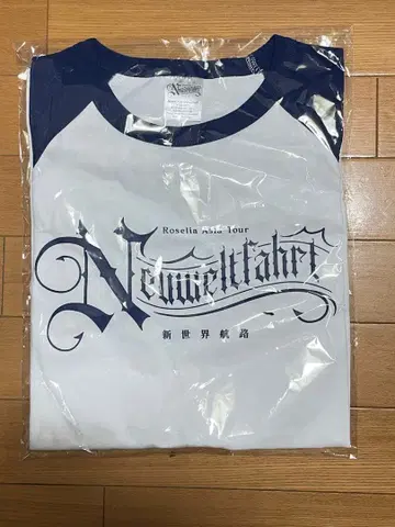 Roselia ASIA TOUR 오사카 공연 특제 래글런 T셔츠