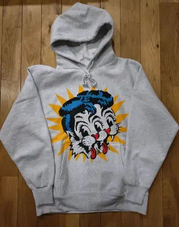 vinny's works 스텐실 후드티 vinny