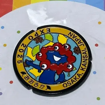 새상품 맨홀 핀 배지 만박 미야쿠미야쿠 EXPO 2025