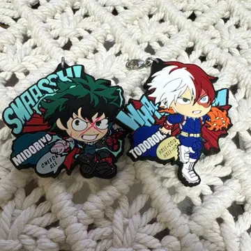 나의 히어로 아카데미아 러버 참 데쿠 토도로키 세트