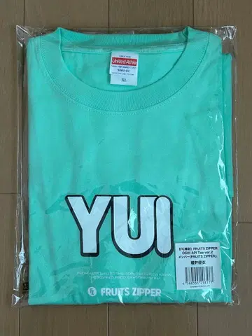 FRUITS ZIPPER 사쿠라이 유이 최애 어필 T셔츠 2 후르츠 지퍼