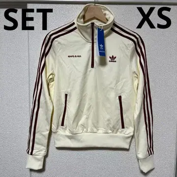 새상품 ADIDAS sporty&rich 저지 셋업 XS
