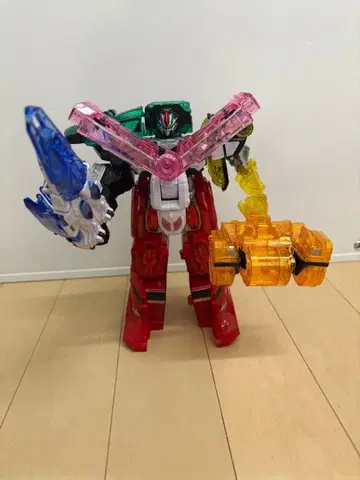 키라메이진 키라메이저 로봇 슈퍼전대 히어로 완구