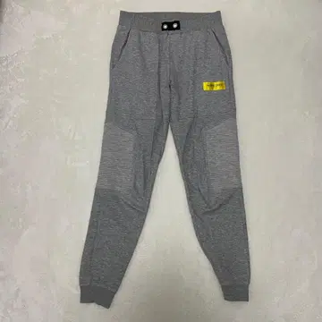 SOMEDIFF 스웨트 팬츠 그레이 로고박스 슬림 S