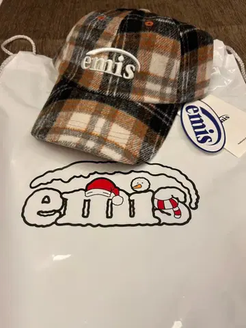 emis MULTI COLOR CHECK BALL CAP