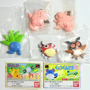 [ 미사용 새상품 ] 포켓몬 쿠츠츠쿠은데스 5세트 마그넷