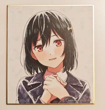 미후네 시오코 니지가사키 학원 스쿨 아이돌 동호회 제2장 미니 색지