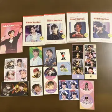 BTS 정국 굿즈 마스터 트레이딩 카드 엽서 스티커 1