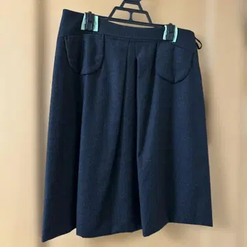 fossi 박스 플레어 스커트 무릎 기장