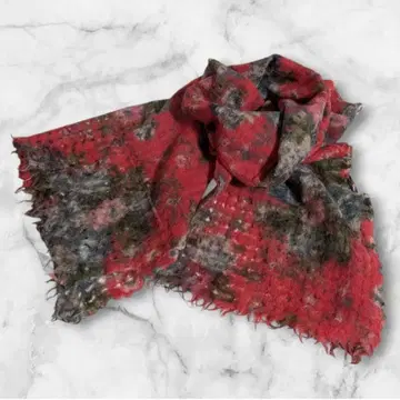 새상품급 EPICE 스톨 머플러 꽃무늬 울 외출 여행 가을/겨울 여성용