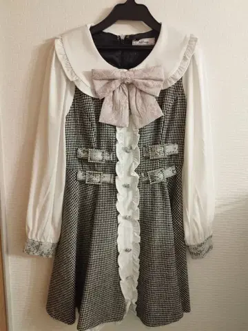 Ank Rouge 하운드투스 원피스 블랙 미사용 새상품 M