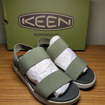 226-23 KEEN 아웃도어 샌들 올리브 24.0cm