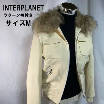 2000년대 빈티지 라쿤 카라 지퍼 자켓