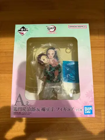 귀멸의 칼날 제일복권 카마도 탄지로 & 네즈코 피규어 부서지지 않는 인연