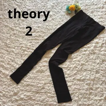 띠어리 스키니 레깅스 블랙 블랙 2 슬림 레그 신축 하이라이즈 일본제