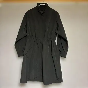 comsa mature 블랙 롱 코트