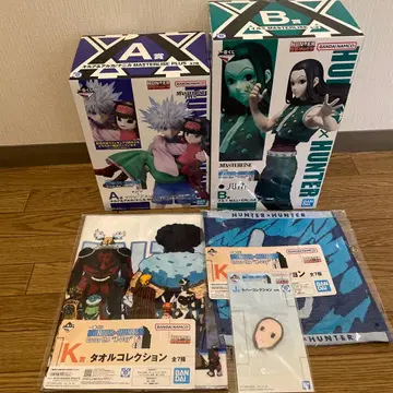 HUNTER x HUNTER 제일복권 키루아&니카 이르미 피규어