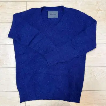 Spick&Span 네이비 V넥 니트