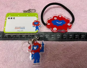 미야쿠미야쿠 머리끈/명찰/아크릴 참 간사이 만박