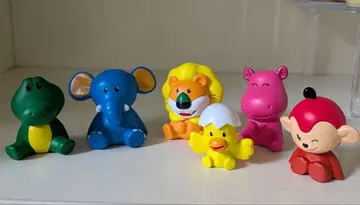 타베코 동물 영화 감상 특전 피규어 6체 세트