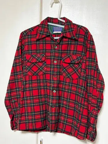60s Pendleton 로얄 스튜어트 타탄 울 플란넬 셔츠