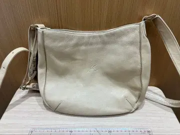 키타무라 토트백 핸드백 베이지 스티치 가방