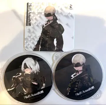 니어 오토마타 스퀘니 카페 종이 코스터 세트 2B 9S