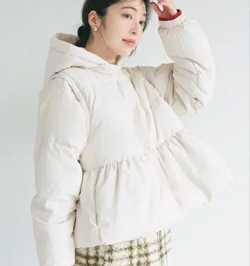 개더 충전솜 아우터 coca