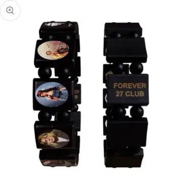 bazo11996FOREVER 27 CLUB black bracelet