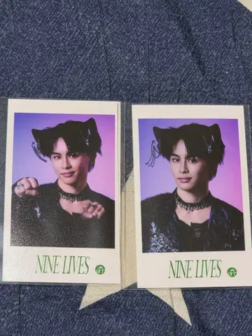 NINE LIVES 미니 사진 타쿠야