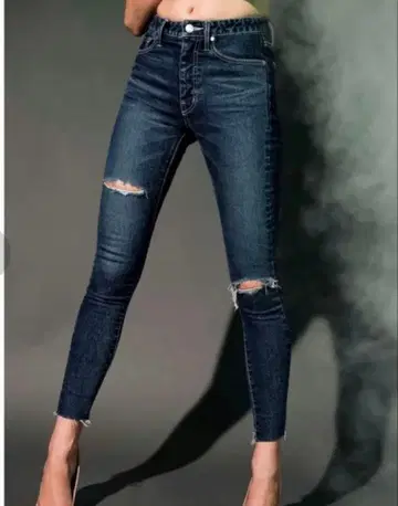 eimy istoire eimy 블루 크러쉬 스키니 데님 26 사이즈