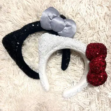 usj 헬로키티 머리띠 세트