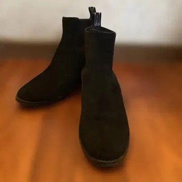 블랙 사이드 고어 부츠 여성용