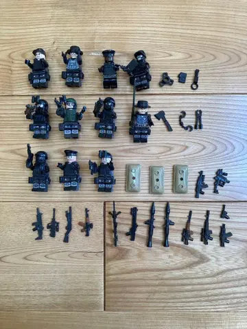 레고 LEGO 호환 미니 피규어 SWAT