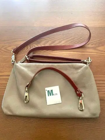 milos 가죽 숄더백