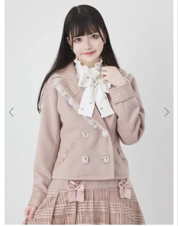 Ank Rouge 스커트 셋업 핑크 새상품급 M