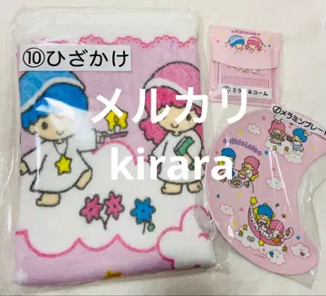 키키라라 제일복권 1번복권 무릎담요 멜라민 플레이트 빗 거울