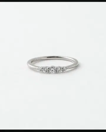 [ Jouete ] 핑키링 지르코니아 반지 쥬에테 반지 상자 없음