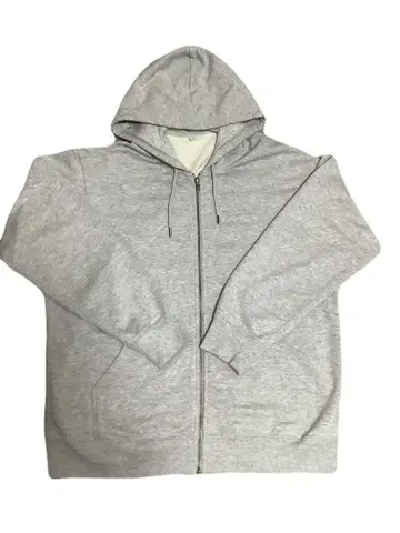 유니클로 그레이 집업 후드티