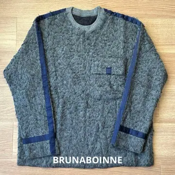 BRUNABOINNE 브루나보인 모헤어 니트