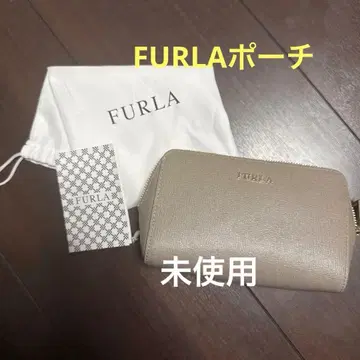 [ 새상품 ] FURLA 훌라 코스메틱 케이스 베이지