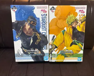 죠죠의 기묘한 모험 제일복권 A상 쿠죠 죠타로 C상 디오 피규어 세트