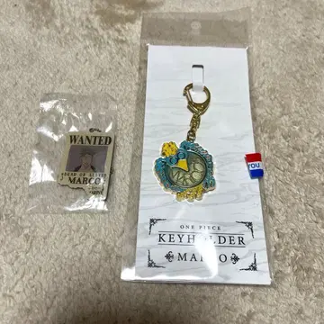 원피스 심볼 모티브 키링 마르코