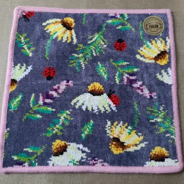 [ 단종 ] 페이 손수건 코스메 키친 콜라보 허벌 퍼플헴