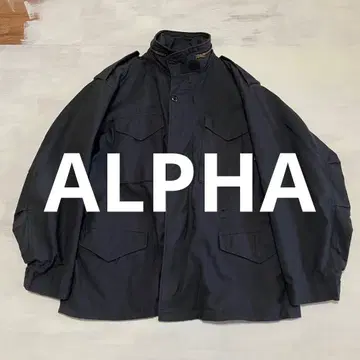 새상품급 구형 택 ALPHA 알파 M-65 자켓 미국제 USA제