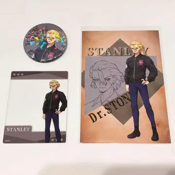 Dr.STONE 플라이트 자켓 스탠리 세트