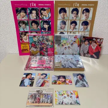 timelesz FAM Blu-ray 4 형태 세트 시리얼 코드 없음