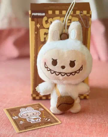 [정품] POPBEAN 커피 팩토리 시리즈 봉제 인형 펜던트