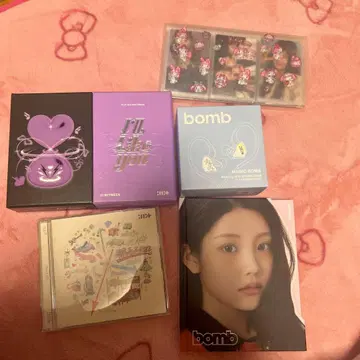 I'll be with you + bomb CD + 트레이딩 카드